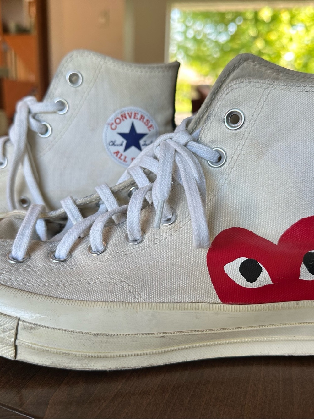 Converse Comme de Garçon Play Size 9 Men’s